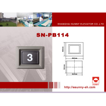 Подсвеченная кнопка Лифт кнопочный переключатель (ЗП-PB114)